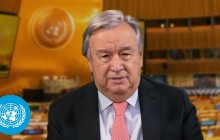 Guterres calls for world ‘united in peace’