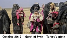 October 2019 – North of Syria – Turkey's crime