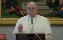 Pope Francis: each of us, men and women of this time, is called to make peace happen