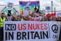 No to US nukes in Britain: peace activists rally at Lakenheath
