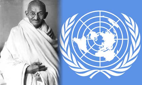 Gandhi proved that non-violence can change history