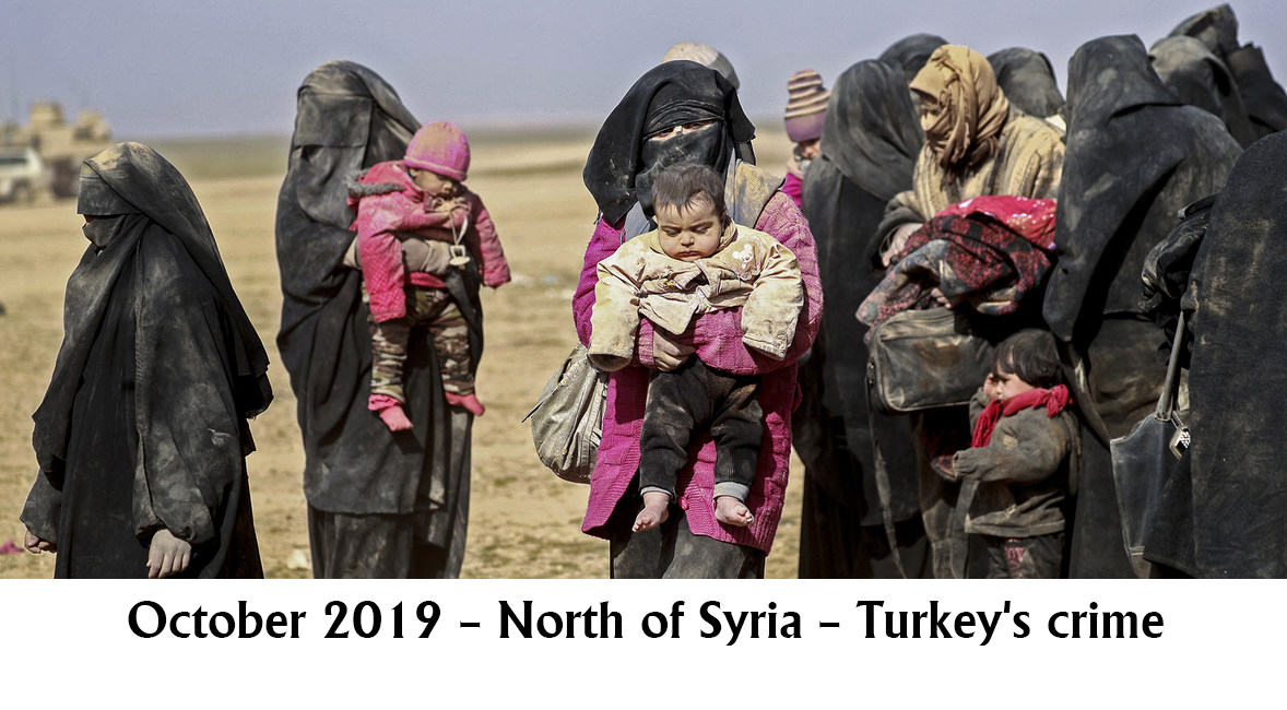 October 2019 – North of Syria – Turkey's crime