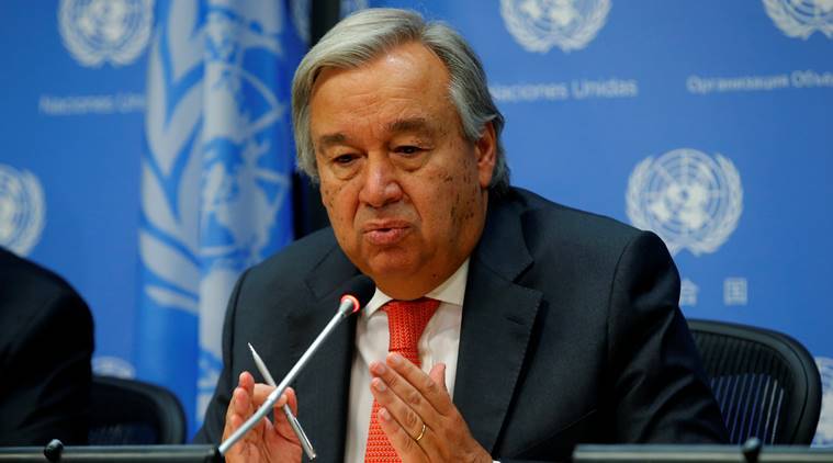 Guterres: those behind these horrific crimes should be identified and brought to justice