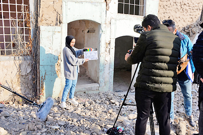 Young Iraqi film students tell their own stories from Mosul