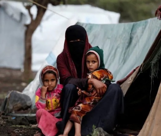 77% of the Displaced in Yemen Are Women, Children