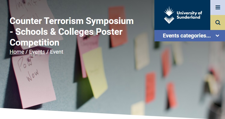 Poster Competition in Counter Terrorism Symposium