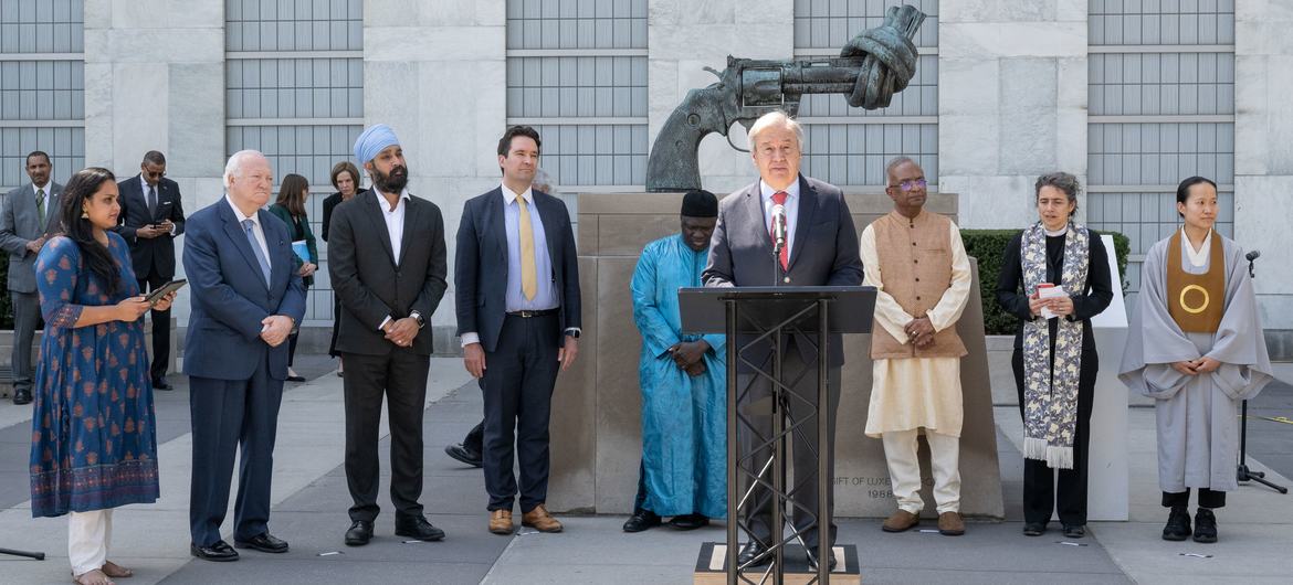 Religious leaders join UN in praying for peace – ‘our most precious goal’