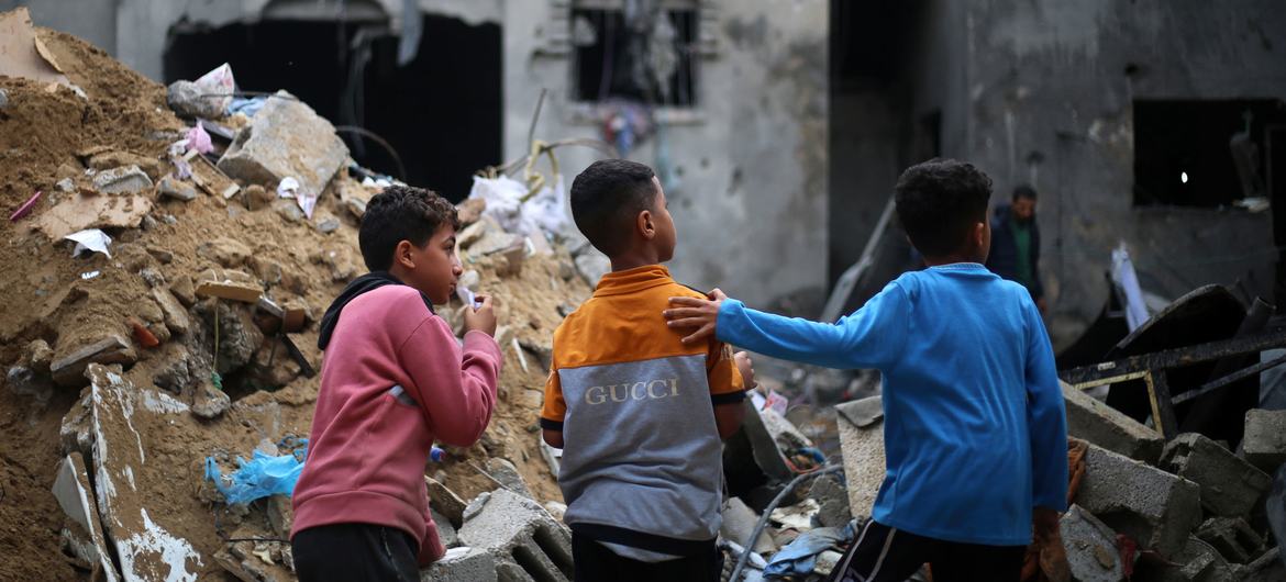 UNICEF: ‘Ten weeks of hell’ for children in Gaza